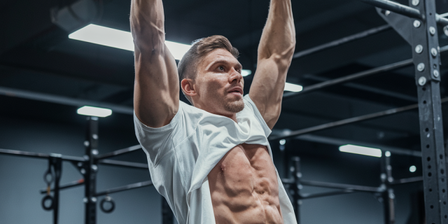 A person displaying motivation and dedication during a challenging workout